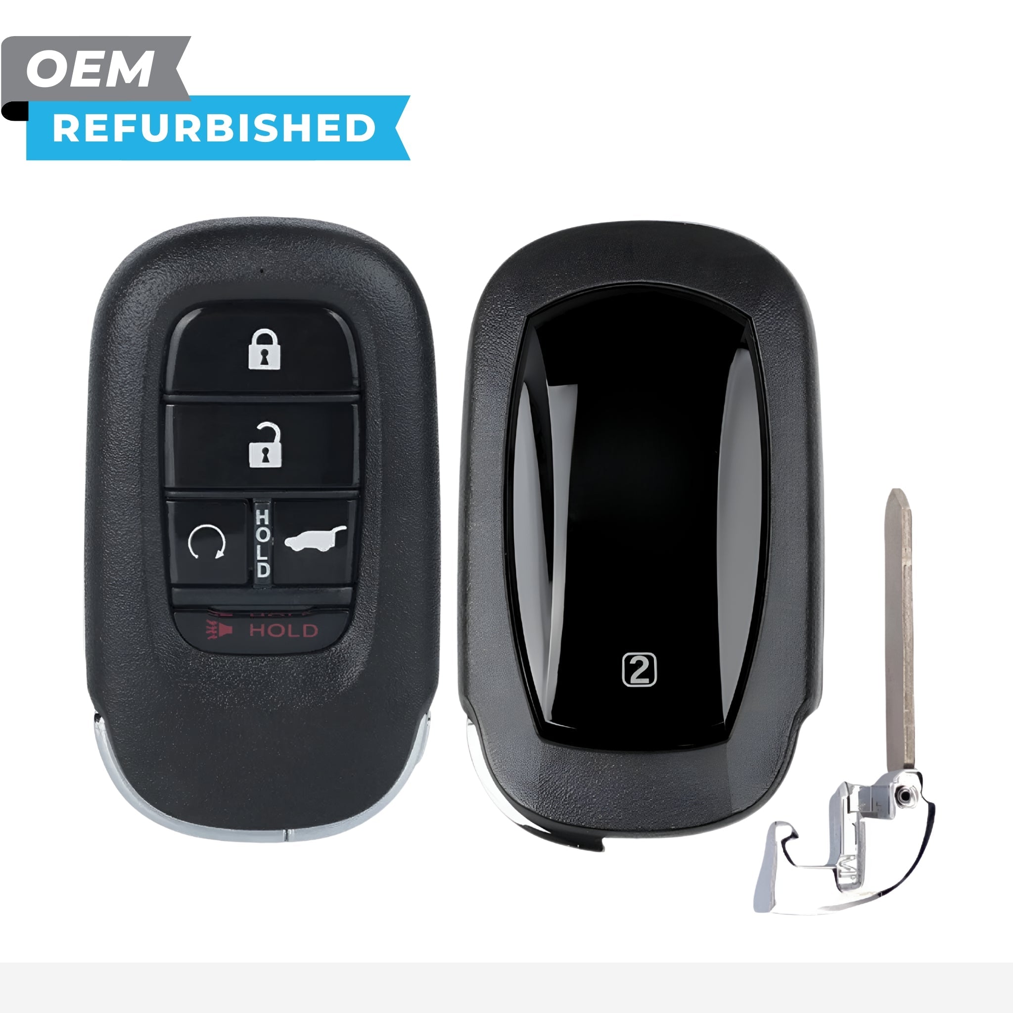 Honda Refurbished 2023-2026 CR-V, Pilot, Passport Smart Key (Memory 2) 5B Hatch/Remote Start FCCID: KR5TP-4 PN 72147-3A0-A11 - Royal Key Supply