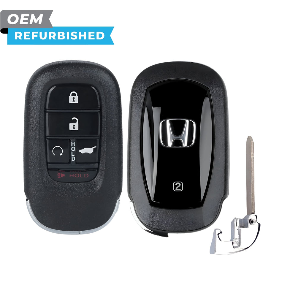 Honda Refurbished 2023-2026 CR-V, Pilot, Passport Smart Key (Memory 2) 5B Hatch/Remote Start FCCID: KR5TP-4 PN 72147-3A0-A11 - Royal Key Supply