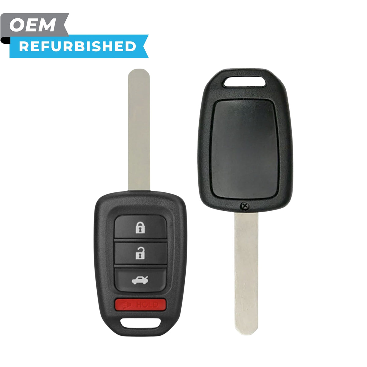 Honda Refurbished OEM 2013-2015 Accord, Civic Remote Head Key 4B Trunk FCCID: MLBHLIK6-1T PN 35118-T2A-A20 - Royal Key Supply