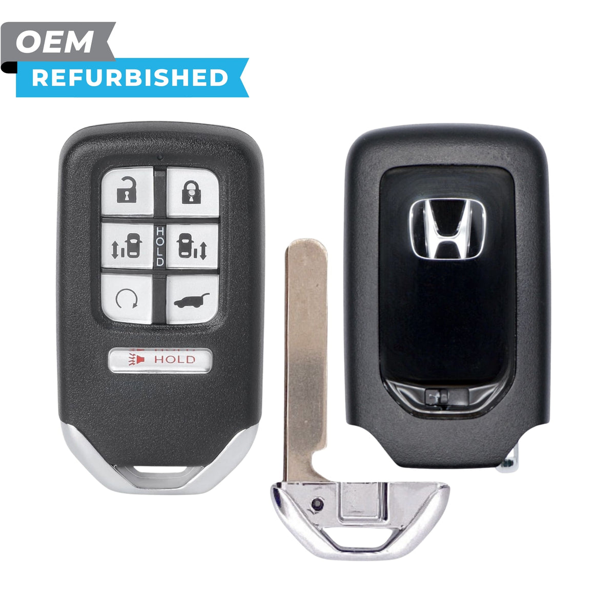 Honda Refurbished OEM 2018-2020 Odyssey Smart Key (No Memory) 7B Hatch/Remote Start/Power Doors FCCID: KR5V2X PN 72147-THR-A11 - Royal Key Supply