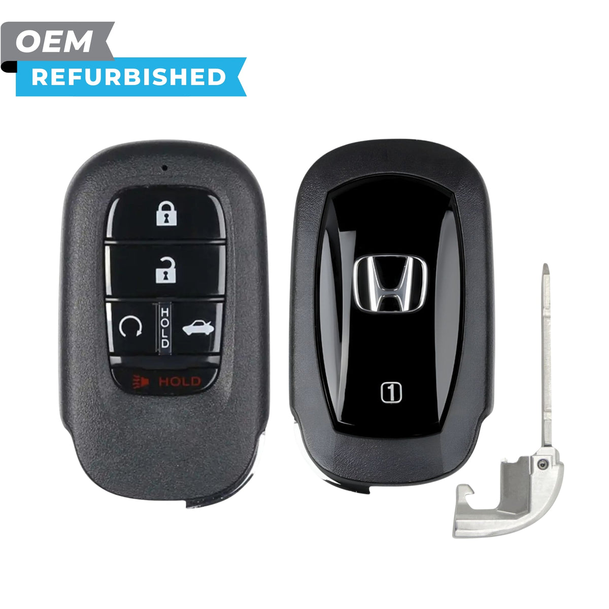 Honda Refurbished OEM 2023-2024 Accord Smart Key 5B Trunk/Remote Start (Driver 1) FCCID: KR5TP-4 PN 72147-30A-A01 - Royal Key Supply