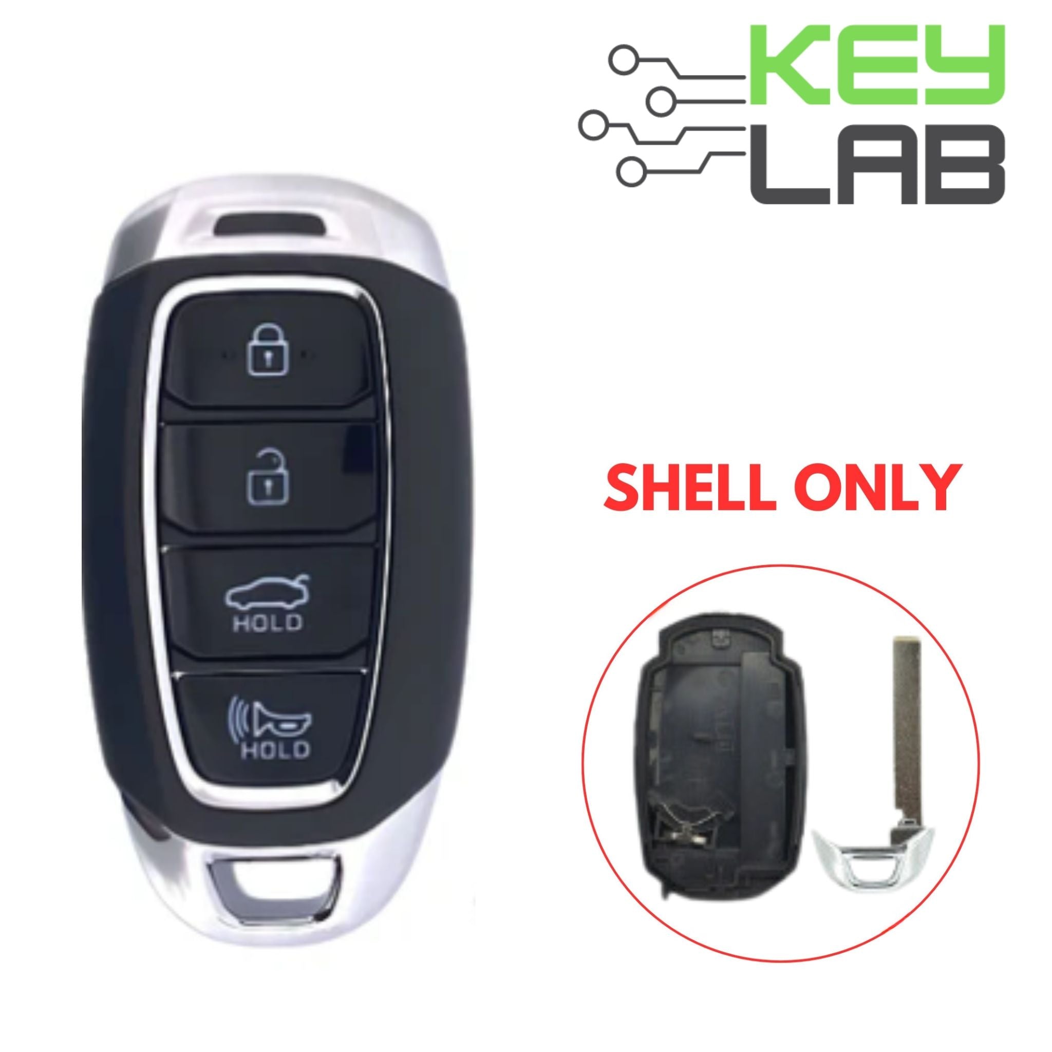 Hyundai 2017 - 2022 Smart Key SHELL 4B - Royal Key Supply