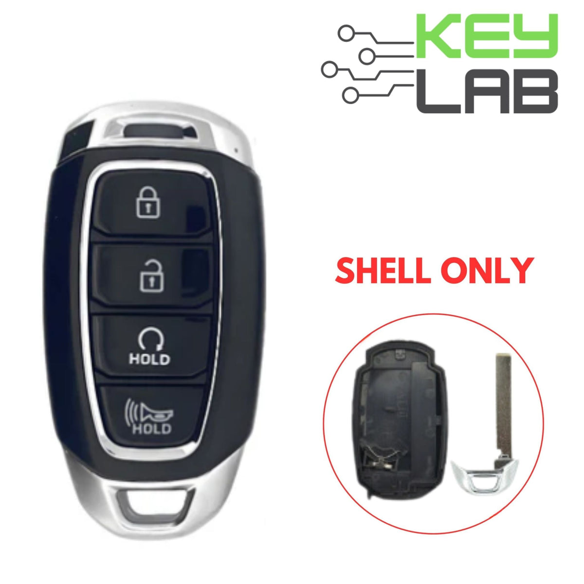 Hyundai 2019 - 2025 Smart Key SHELL 4B For SY5IGFGE04 - Royal Key Supply