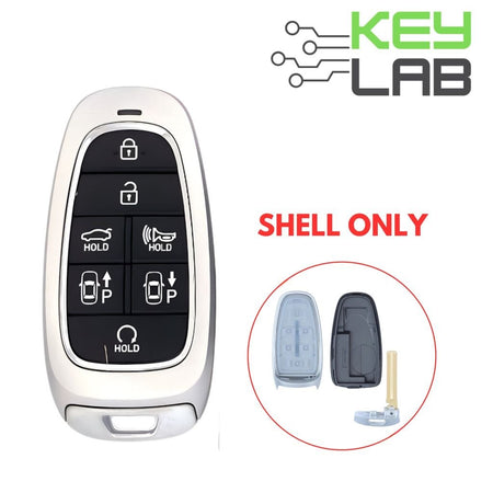 Hyundai 2020 - 2022 Smart Key 7B SHELL for TQ8 - FOB - 4F28 - Royal Key Supply