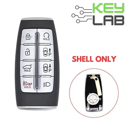 Hyundai 2021 - 2024 Smart Key 8B Hatch SHELL for TQ8 - FOB - 4F35 - Royal Key Supply