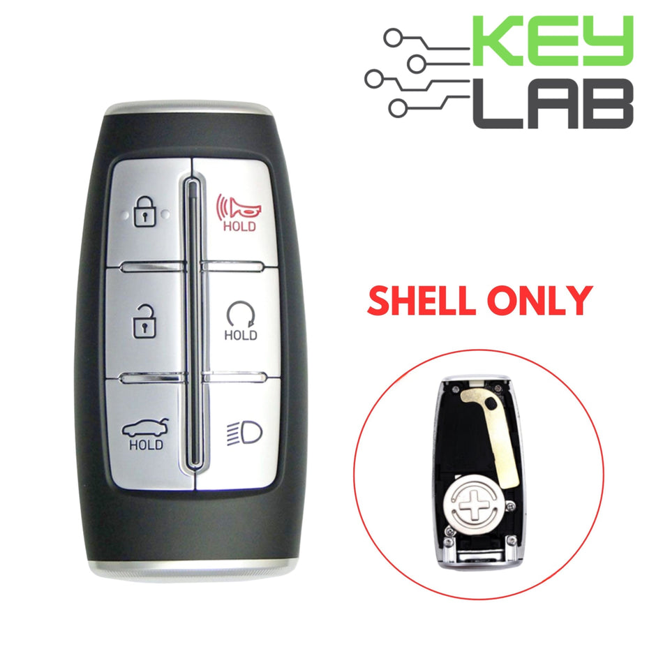 Hyundai 2021 - 2024 Smart Key SHELL 6B Trunk for TQ8 - FOB - 4F35 - Royal Key Supply