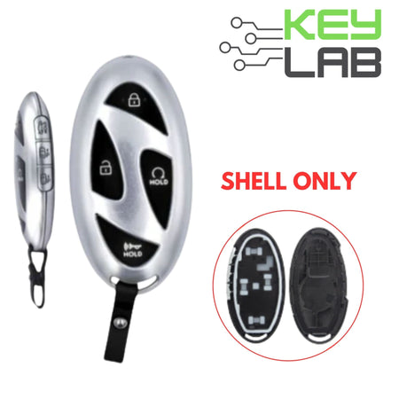 Hyundai 2023 - 2025 Smart Key SHELL for TQ8 - FOB - 4F89U44 - Royal Key Supply