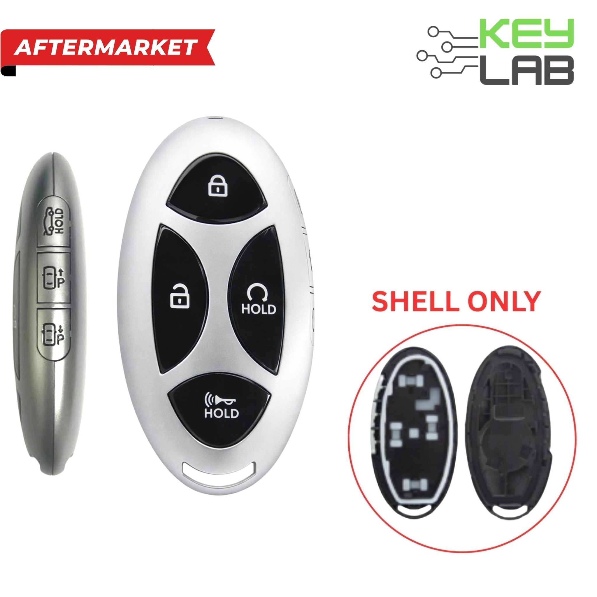 Hyundai 2023-2025 Smart Key SHELL for TQ8-FOB-4F89U44 - Royal Key Supply