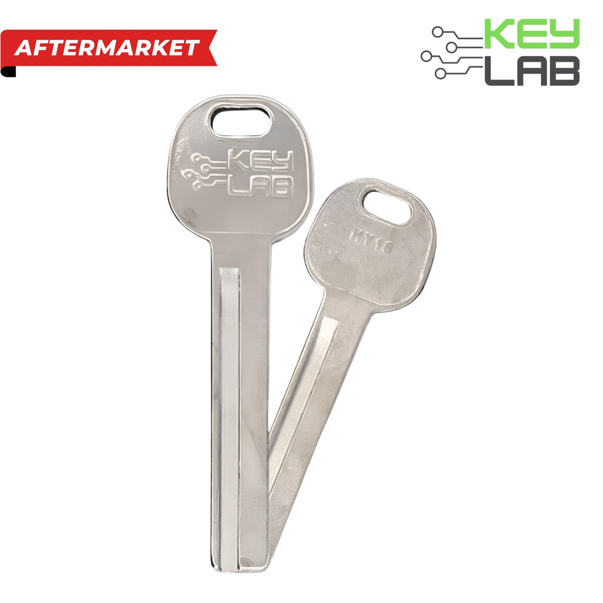 Hyundai Aftermarket 2012 - 2017 Accent, Elantra, Veloster Metal Test Key HY18 - Royal Key Supply