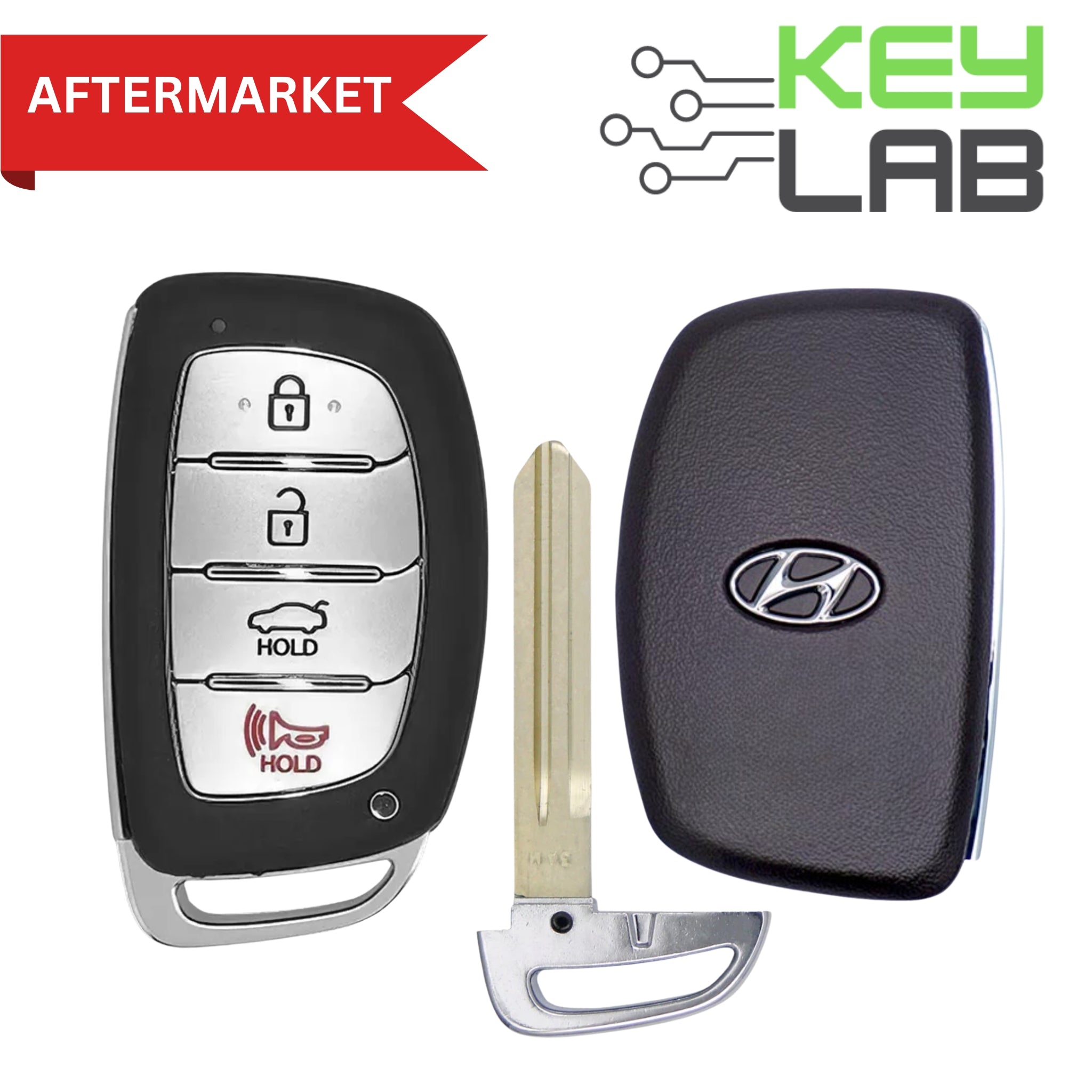 Hyundai Aftermarket 2013 - 2016 Elantra Smart Key 4B Trunk FCCID: SY5MDFNA433 PN 95440 - 3X500 - Royal Key Supply