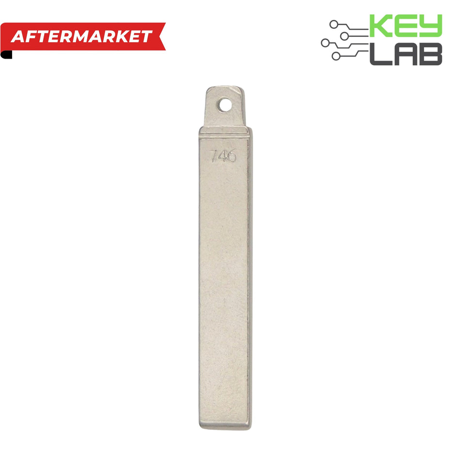 Hyundai Aftermarket 2018 - 2021 Accent, Sonata, Veloster Flip Key Blade PN 81996 - L1100, 81996 - H5000 (KK12 746) - Royal Key Supply