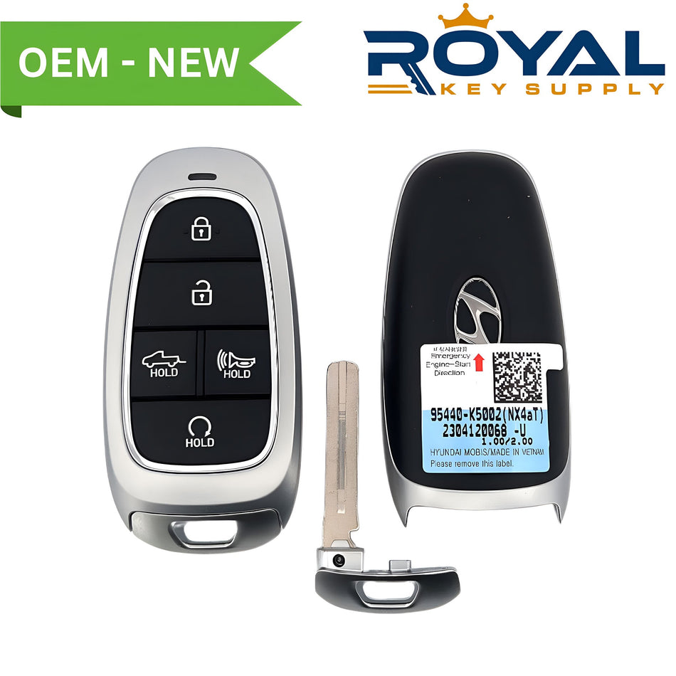 Hyundai New OEM 2021 - 2024 Santa Cruz, Smart Key 5B Tailgate FCCID: TQ8 - FOB - 4F27 PN# 95440 - K5002 - Royal Key Supply