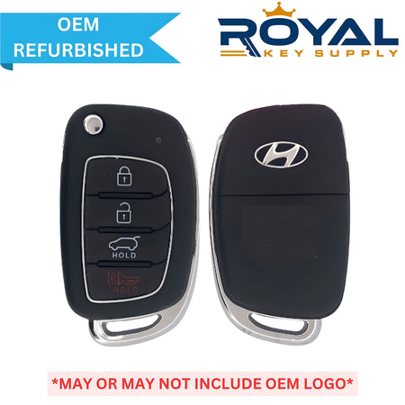 Hyundai Refurbished 2013 - 2016 Santa Fe Remote Flip Key 4B Hatch FCCID: TQ8 - RKE - 3F04 PN# 95430 - 4Z100 - Royal Key Supply