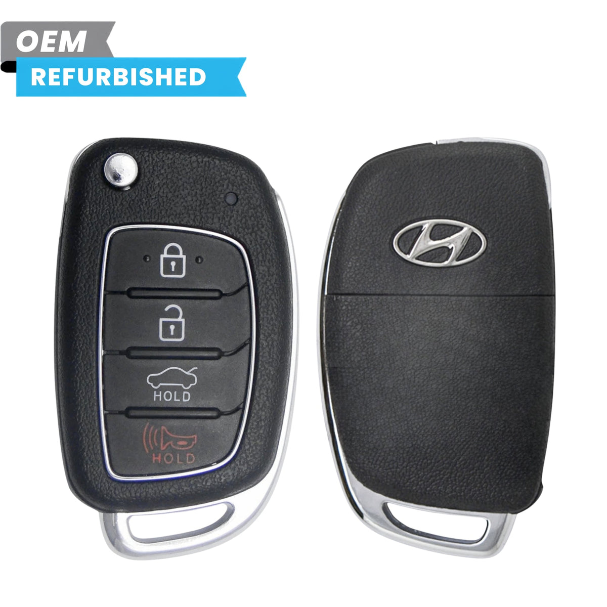 Hyundai Refurbished 2015-2017 Sonata Flip Key 4B Trunk FCCID: TQ8-RKE-4F16 PN 95430-C1010 - Royal Key Supply