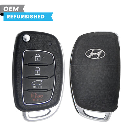 Hyundai Refurbished 2015-2021 Tucson Remote Flip Key 4B Hatch FCCID: TQ8-RKE-4F25 PN 95430-D3010 - Royal Key Supply