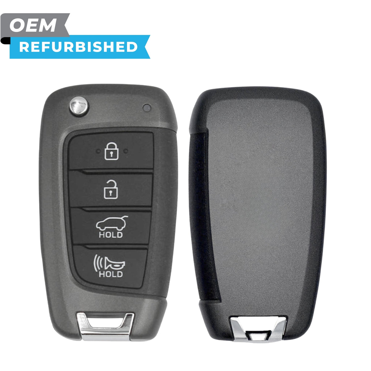 Hyundai Refurbished 2018-2020 Santa Fe Remote Flip Key 4B Hatch FCCID: TQ8-RKE-4F39 PN 95430-S2100 - Royal Key Supply
