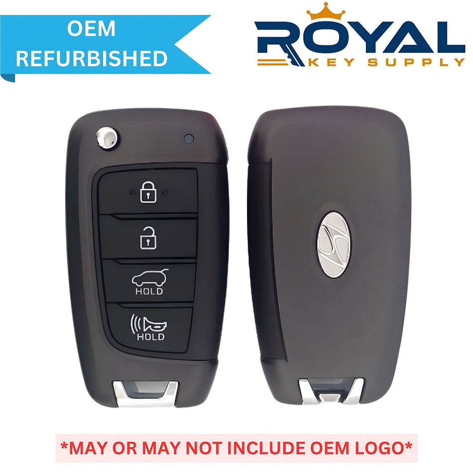 Hyundai Refurbished 2018 - 2020 Santa Fe Remote Flip Key 4B Hatch FCCID: TQ8 - RKE - 4F39 PN# 95430 - S2100 - Royal Key Supply