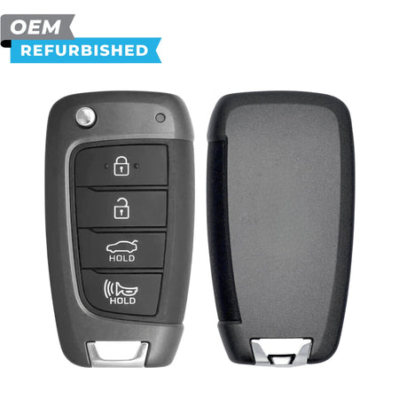 Hyundai Refurbished 2018-2021 Accent Remote Flip Key 4B Trunk FCCID: NYOSYEC4TX1707 (HC 4BT) PN 95430-J0700 - Royal Key Supply