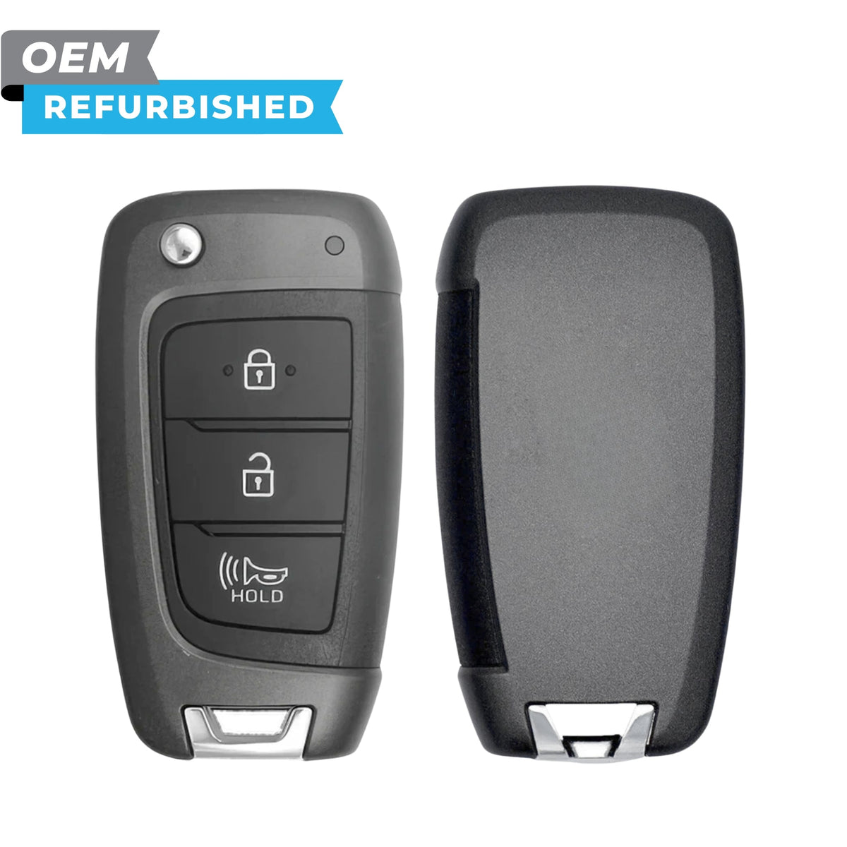 Hyundai Refurbished 2021-2022 Kona Remote Flip Key 3B FCCID: 2AV76-NMOK-451T PN 95430-J9300 - Royal Key Supply
