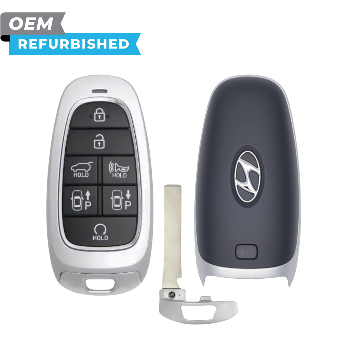 Hyundai Refurbished 2021-2022 Santa Fe Smart Key 7B Hatch/Remote Start/Park Assist FCCID: TQ8-FOB-4F27 PN 95440-S1560 - Royal Key Supply