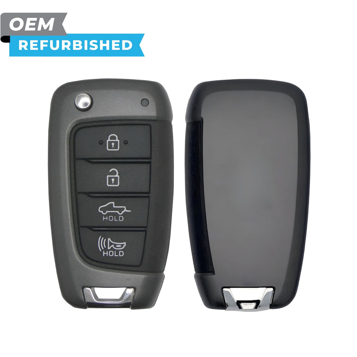 Hyundai Refurbished 2021-2024 Santa Cruz Remote Flip Key 4B Tailgate FCCID: TQ8-RKE-4F40 PN 95430-K5010 - Royal Key Supply
