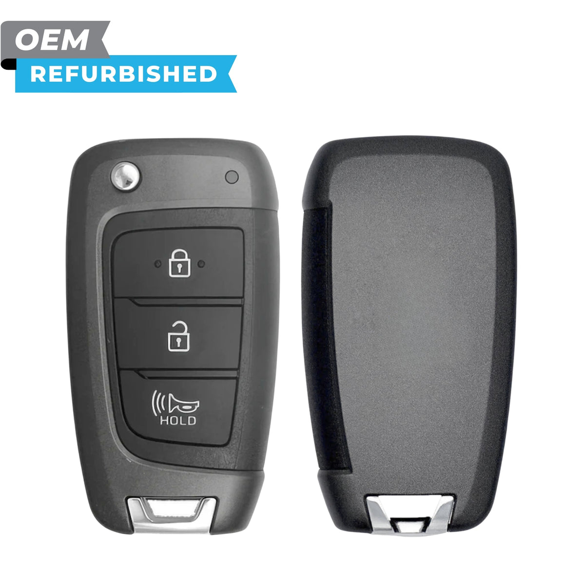 Hyundai Refurbished 2021-2024 Tucson Remote Flip Key (w/ Chip) 3B FCCID: TQ8-RKE-4F43 PN 95430-N9050 - Royal Key Supply