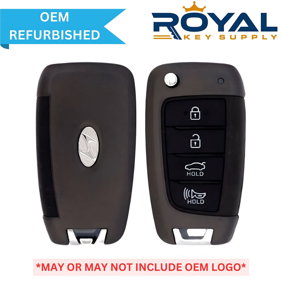 Hyundai Refurbished 2021 Elantra Remote Flip Key 4B Trunk FCCID: NYOMBEC4TX2004 PN# 95430 - AA000 - Royal Key Supply