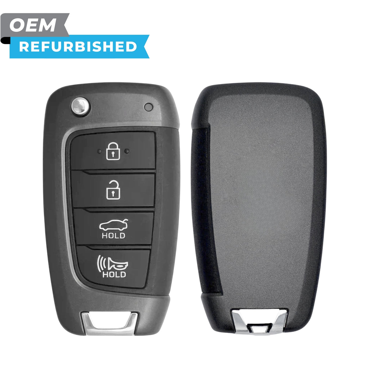Hyundai Refurbished 2021 Elantra Remote Flip Key 4B Trunk FCCID: NYOMBEC4TX2004 PN 95430-AA000 - Royal Key Supply