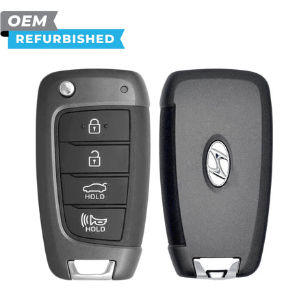 Hyundai Refurbished 2021 Elantra Remote Flip Key 4B Trunk FCCID: NYOMBEC4TX2004 PN 95430-AA000 - Royal Key Supply