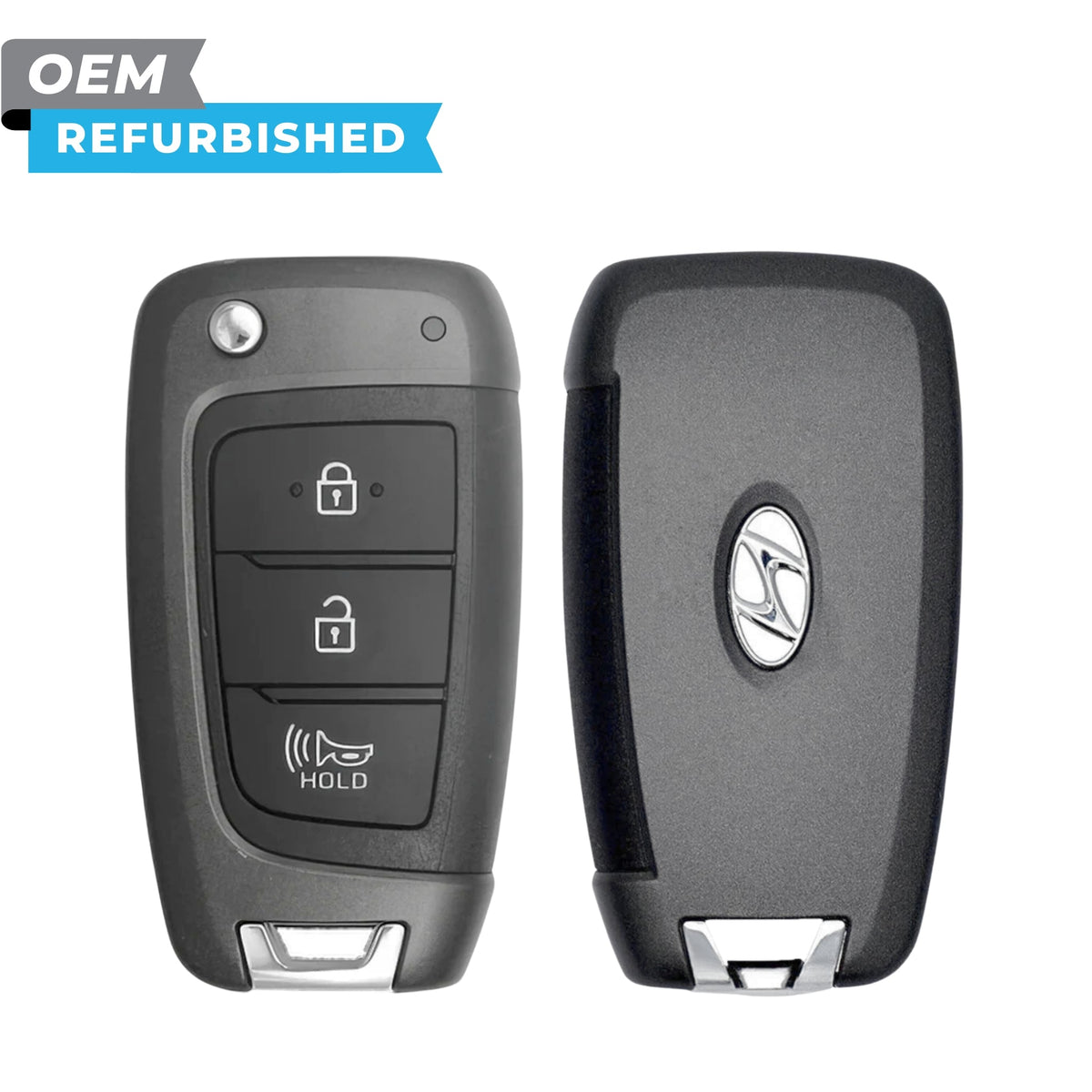 Hyundai Refurbished 2022-2024 Tucson Remote Flip Key 3B FCCID: TQ8-RKE-4F43 PN 95430-N9040 - Royal Key Supply