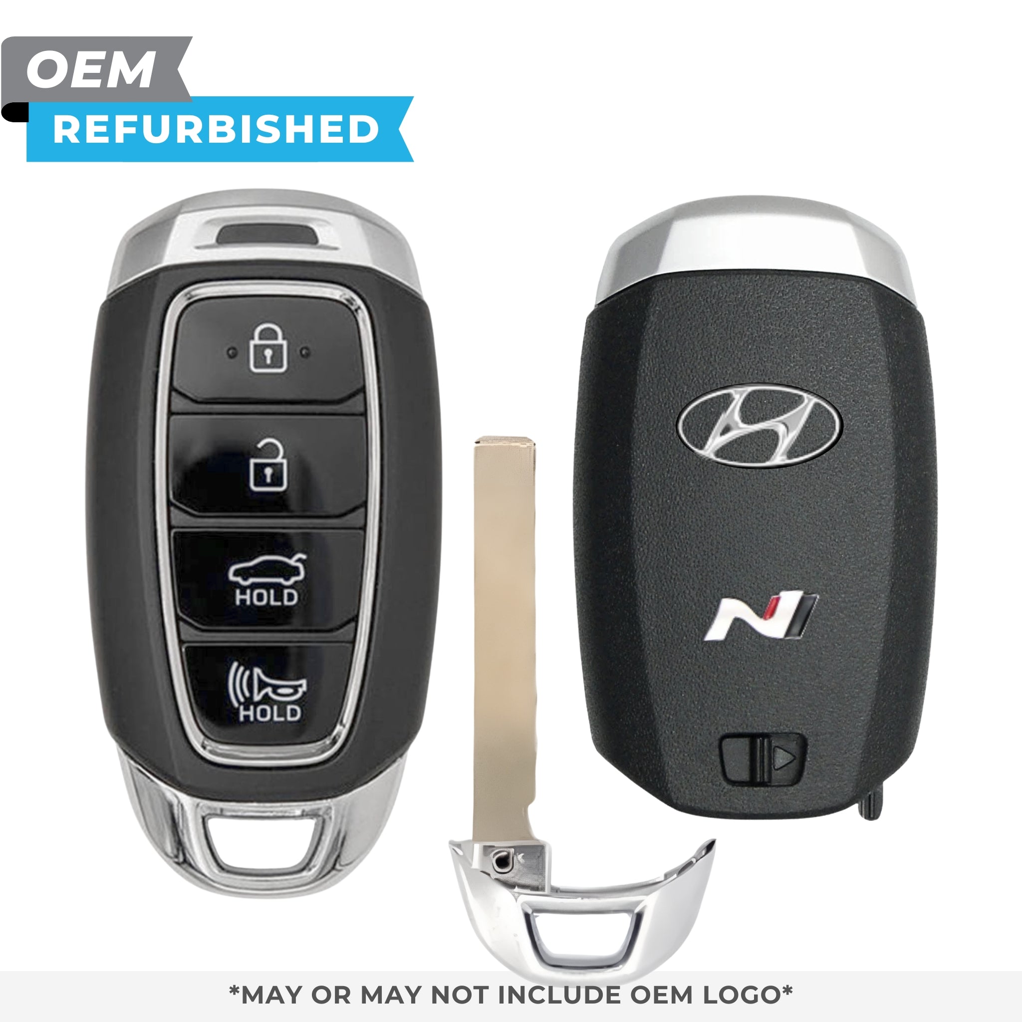 Hyundai Refurbished OEM 2021 - 2022 Elantra (N Logo) Smart Key 4B Trunk FCCID: NYOMBEC4FOB2004 PN 95440 - IB100 - Royal Key Supply