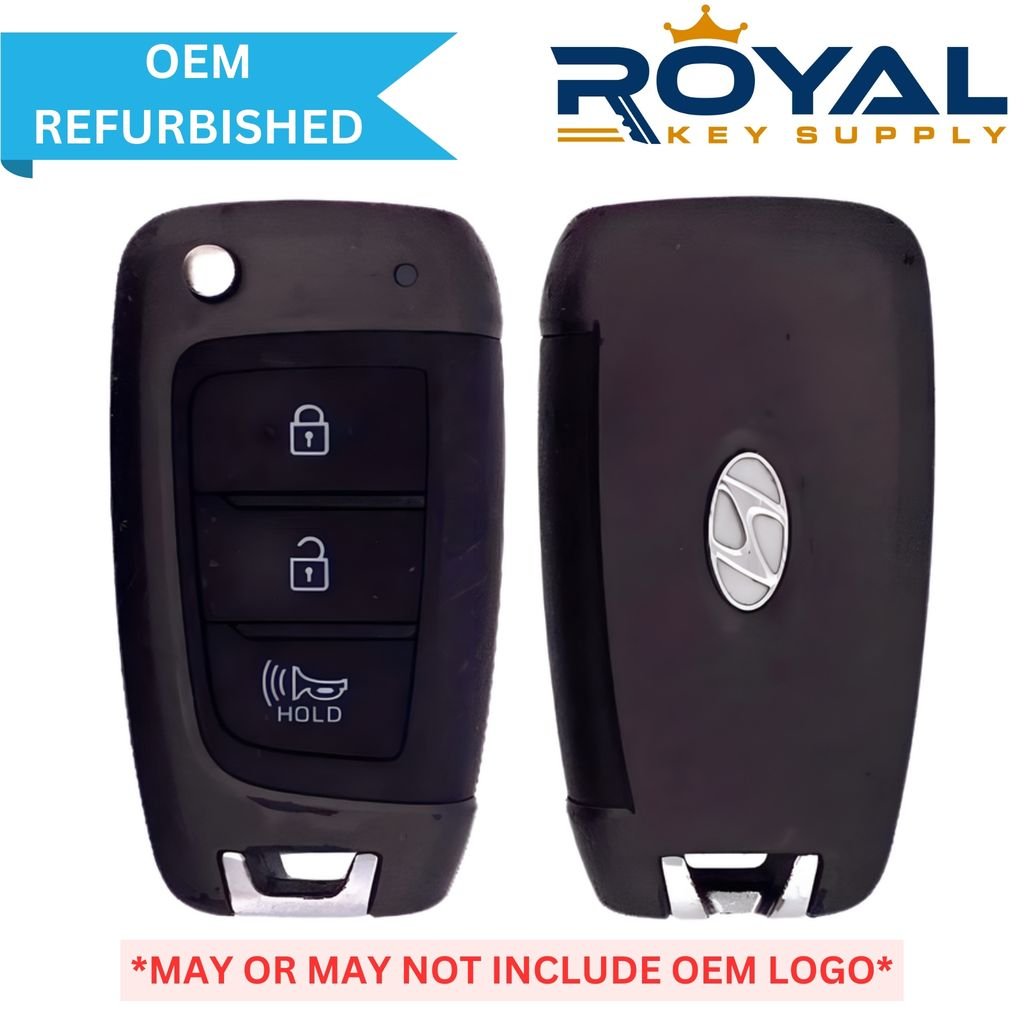 Hyundai Refurbished OEM 2021 - 2023 Kona, Remote Flip Key 3B FCCID: 2AV76 - NMOK - 451T (OS PE) PN# 95430 - J9400 - Royal Key Supply