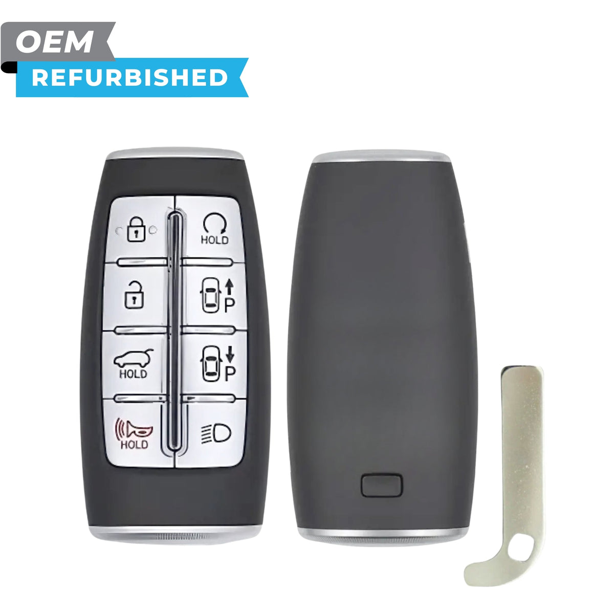 Hyundai Refurbished OEM 2021 Genesis GV80 Smart Key 6B Hatch/Remote Start/Park Assist FCCID: TQ8-FOB-4F35 PN 95440-T6010 95440-T6011 - Royal Key Supply