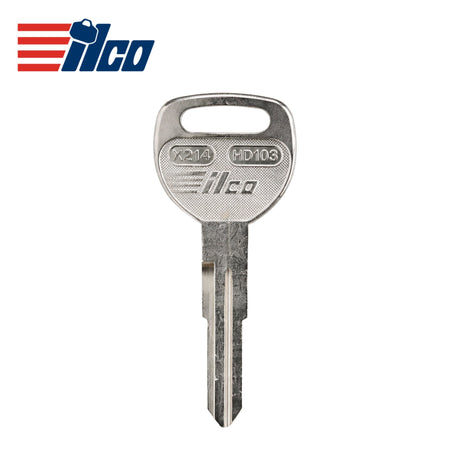 Ilco - Honda Acura 8 Cut Key Blank (X214 - HD103) - Royal Key Supply