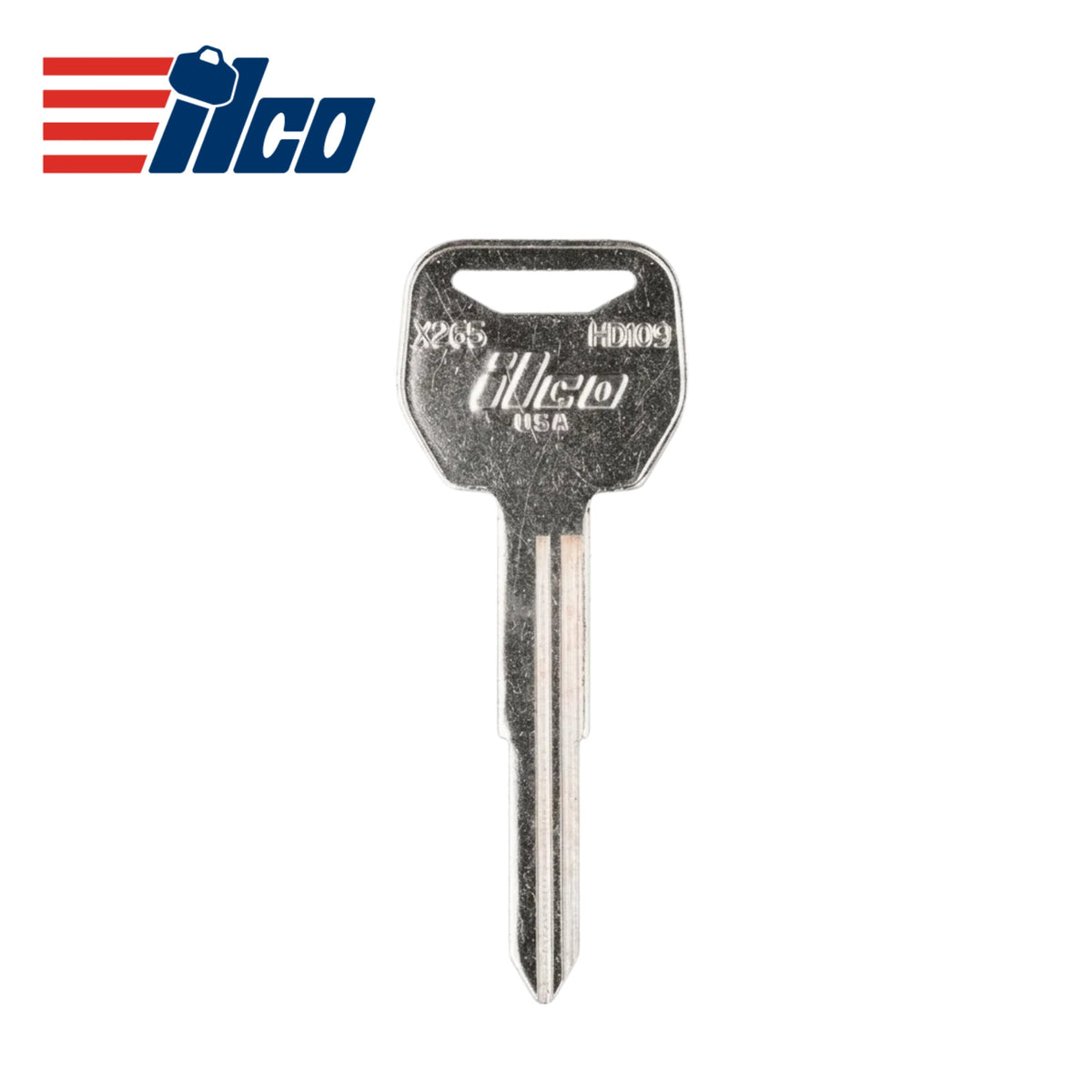 Ilco - Honda Motorcycle / ATV Key Blank (HD109/X265) - Royal Key Supply