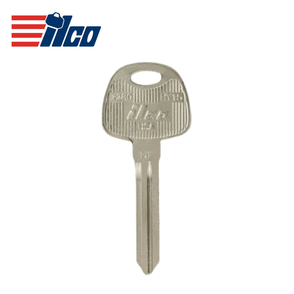 Ilco - Hyundai/Kia Metal Key Blank (HY15-X280) - Royal Key Supply