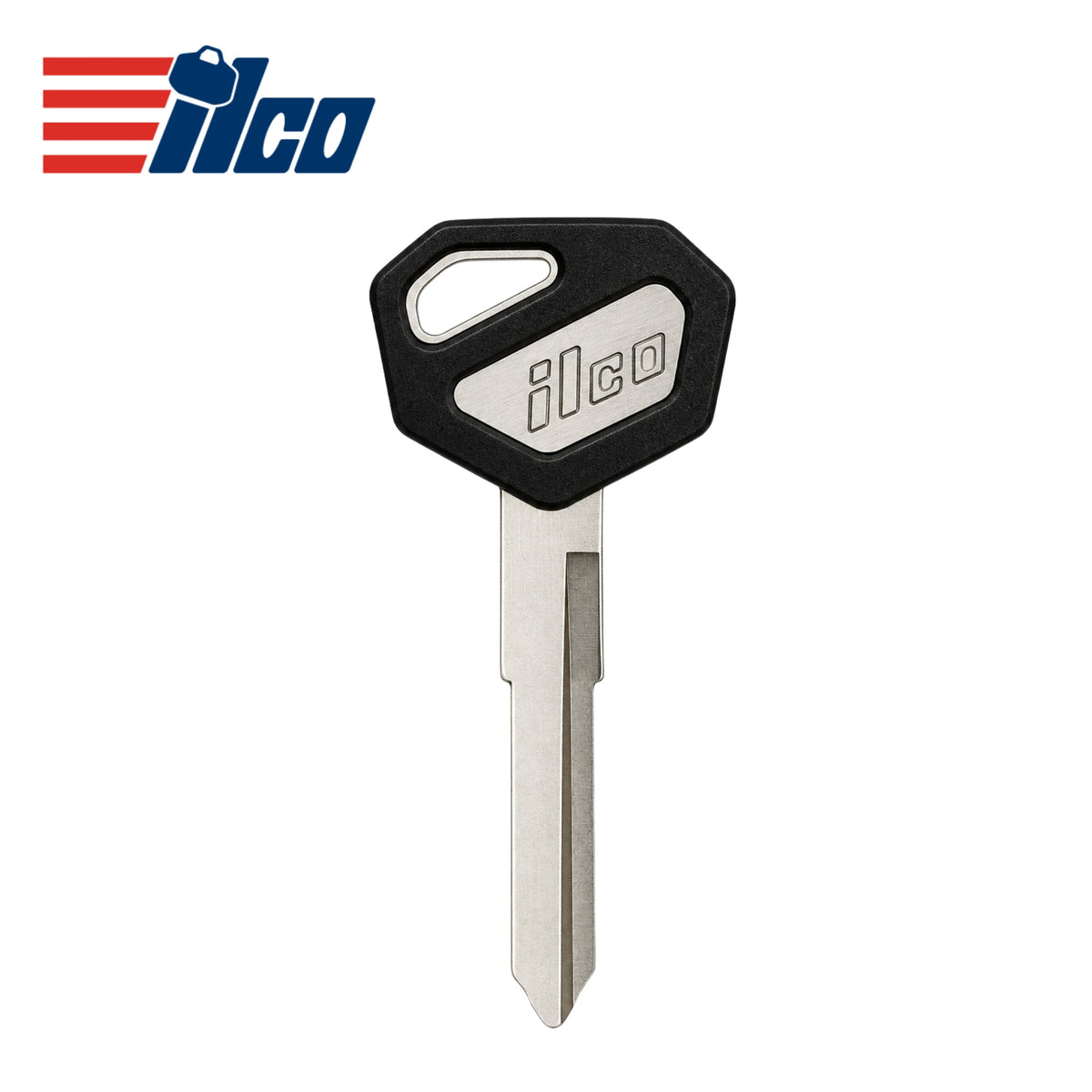 Ilco - Kawasaki Motorcycle / ATV Plastic Head Key Blank (KW15BP) - Royal Key Supply