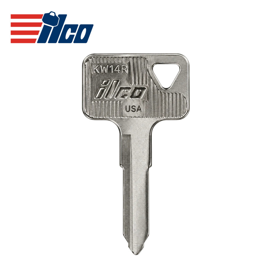 Ilco - Kawasaki Motorcycle Key Blank (KW14R) - Royal Key Supply
