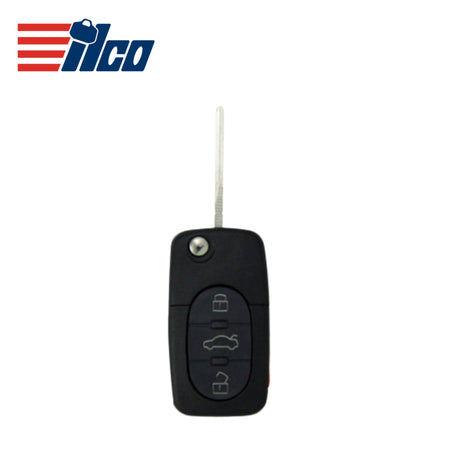 ILCO Look - Alike 1997 - 2005 Audi Remote Flip Key 4B FCCID: MYT8Z0837231 PN 4D0837231M - Royal Key Supply
