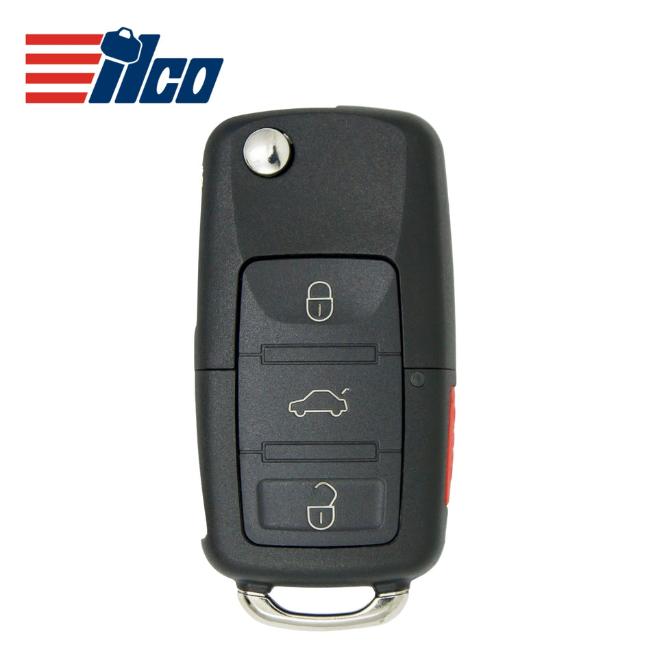 ILCO Look - Alike 1998 - 2001 Volkswagen Remote Flip Key 4B FCCID: IJ0 - 959 - 753 - F PN NBG8137T - Royal Key Supply