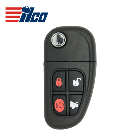 ILCO Look - Alike 2001 - 2008 Jaguar Remote Flip Key 4B FCCID: NHVWB1U241 PN 1X43 - 15K601 - AB - Royal Key Supply