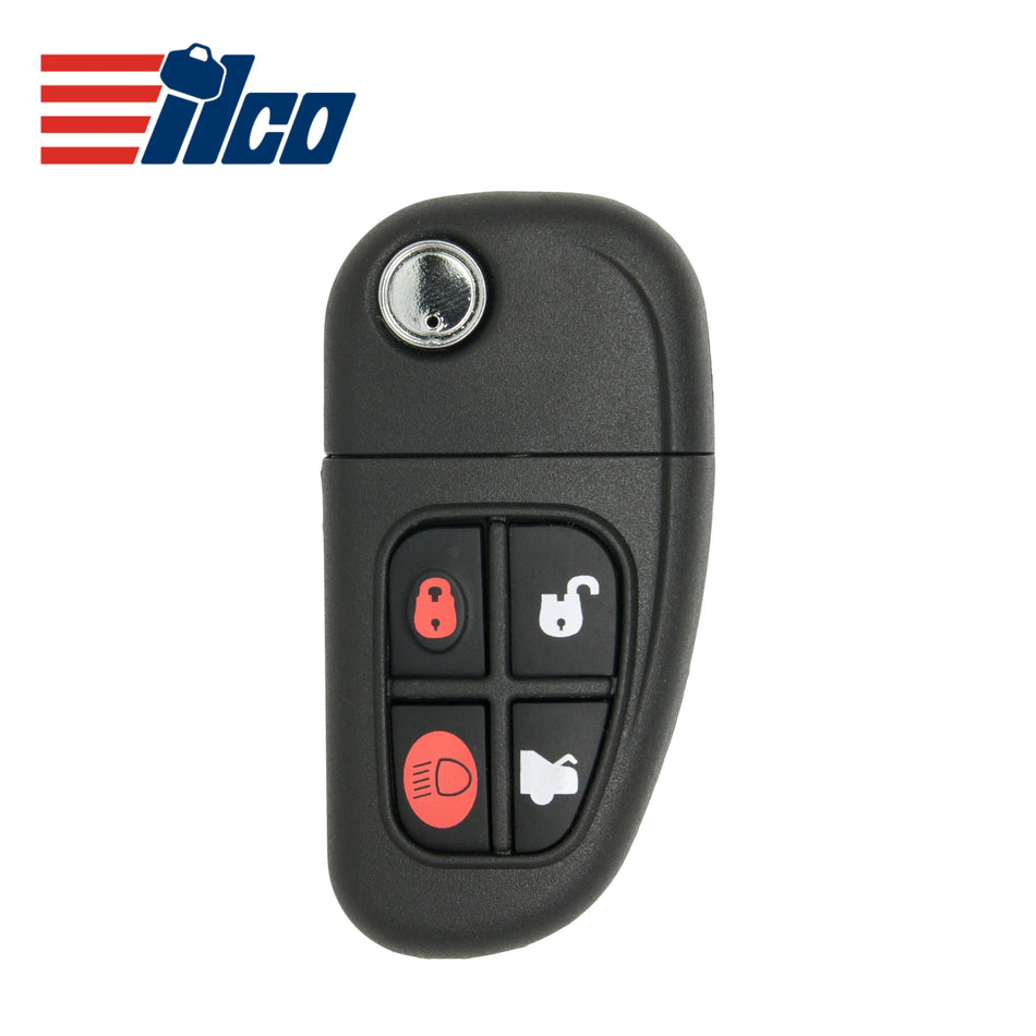 ILCO Look - Alike 2001 - 2008 Jaguar Remote Flip Key 4B FCCID: NHVWB1U241 PN 1X43 - 15K601 - AB - Royal Key Supply