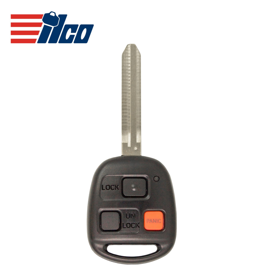 ILCO Look - Alike 2003 - 2009 Toyota Remote Head Key 3B FCCID: HYQ12BBT PN: 89070 - 60750 - Royal Key Supply