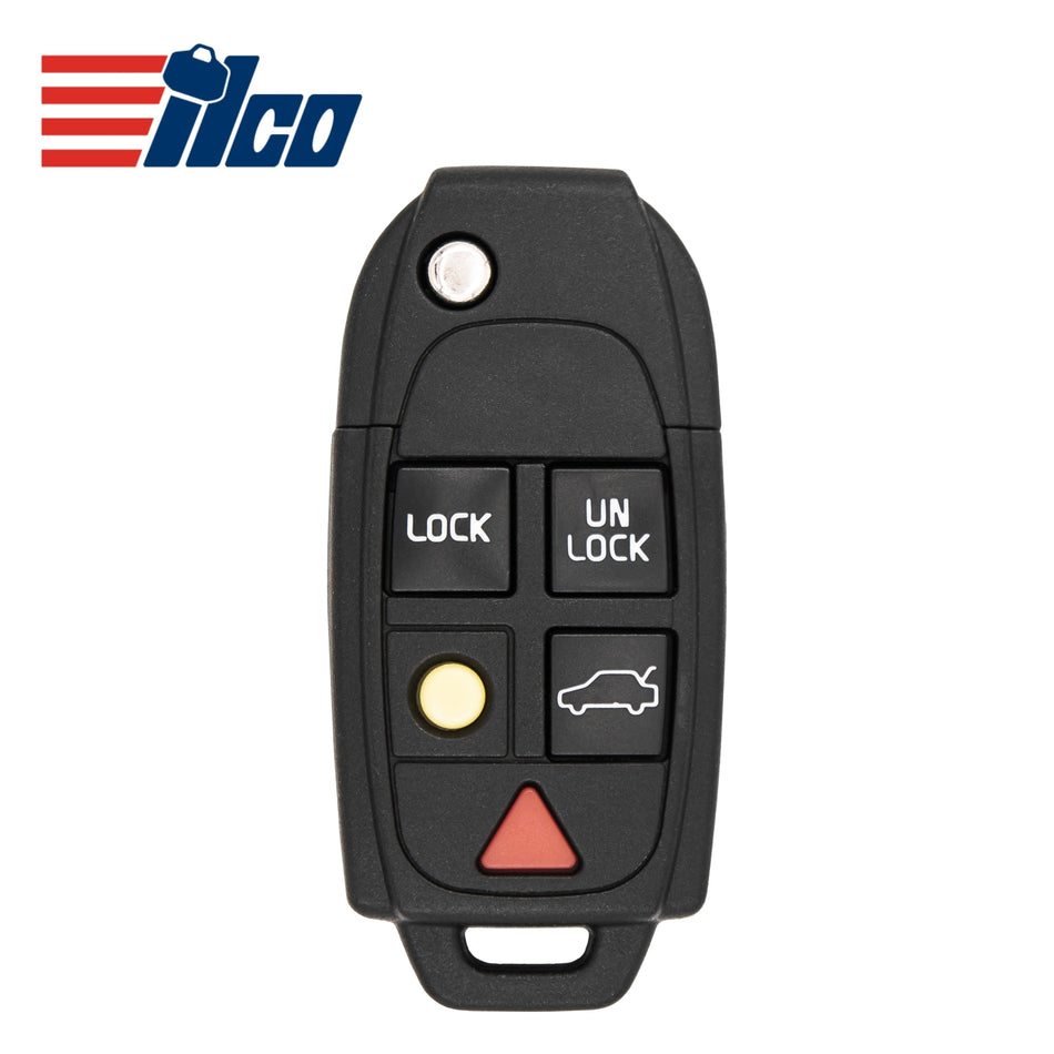 ILCO Look - Alike 2004 - 2015 Volvo Remote Flip Key 5B FCCID: LQNP2T - APU PN 8688799 - Royal Key Supply
