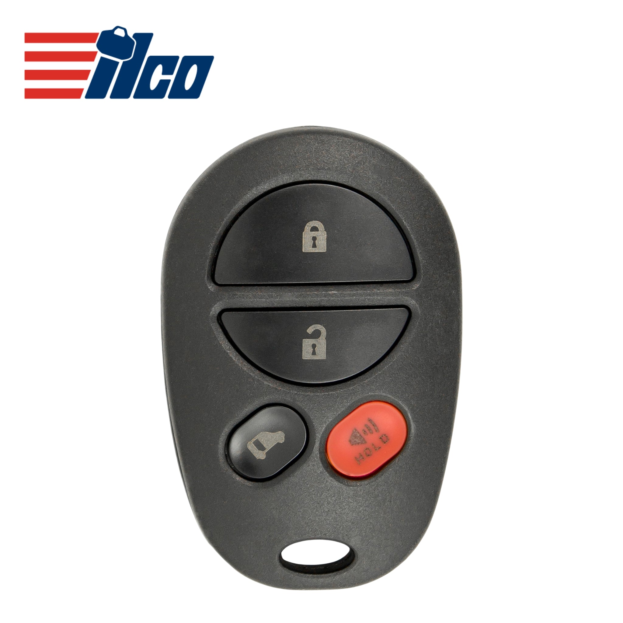 ILCO Look - Alike 2004 - 2017 Toyota Keyless Entry Remote 4B FCCID: GQ43VT20T PN: 89742 - AE020 - Royal Key Supply
