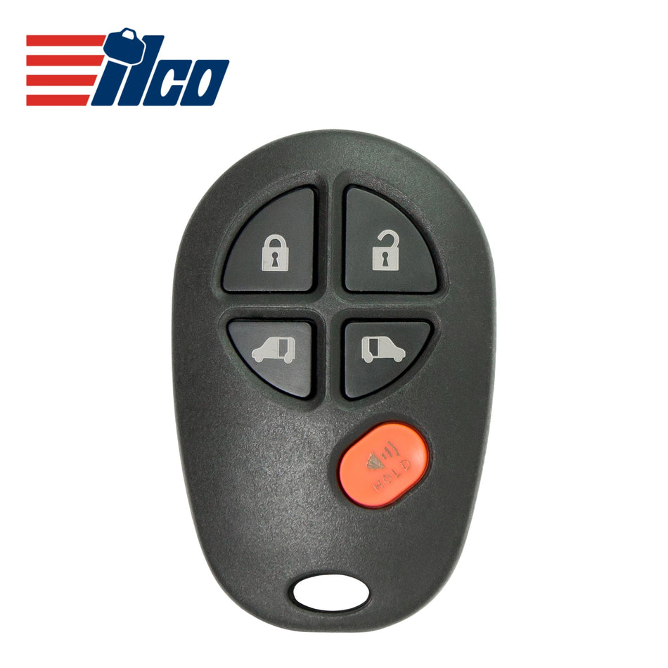 ILCO Look - Alike 2004 - 2017 Toyota Keyless Entry Remote 5B FCCID: GQ43VT20T PN: 89742 - AE030 - Royal Key Supply