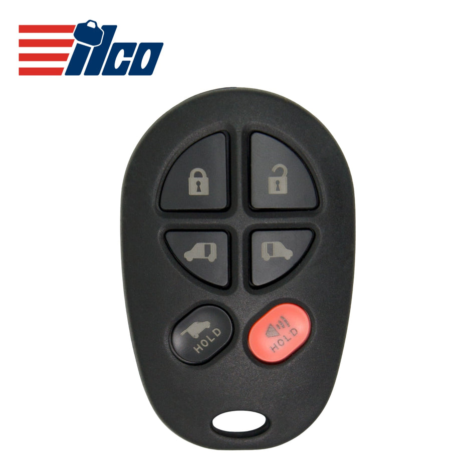 ILCO Look - Alike 2004 - 2017 Toyota Keyless Entry Remote 6B FCCID: GQ43VT20T PN: 89742 - AE050 - Royal Key Supply