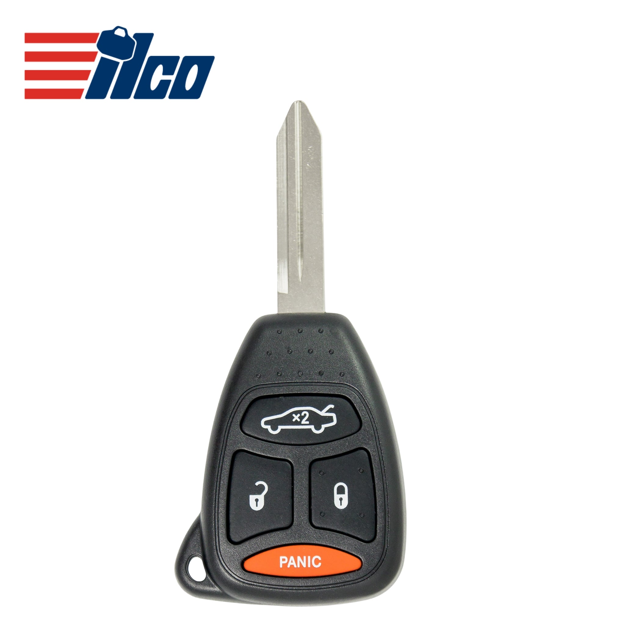 ILCO Look - Alike 2005 - 2009 Chrysler Remote Head Key 4B FCCID: KOBDT04A PN: 05179512AA - Royal Key Supply