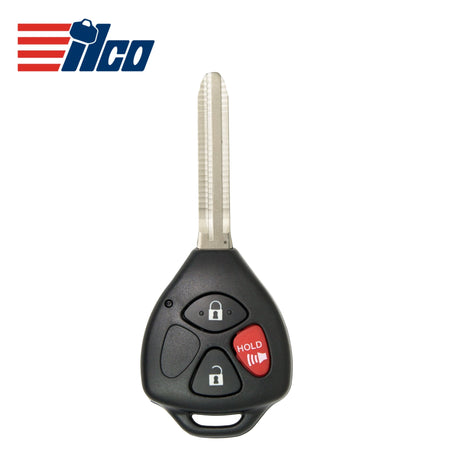ILCO Look - Alike 2005 - 2012 Toyota Remote Head Key 3B FCCID: MOZB41TG PN: 89070 - 52850 - Royal Key Supply