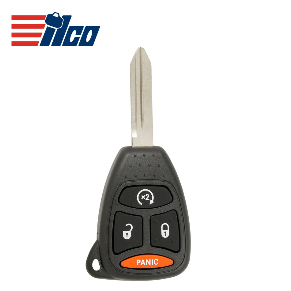 ILCO Look - Alike 2007 - 2011 Chrysler Remote Head Key 4B FCCID: KOBDT04A PN: RK - CHY - KOB5 - Royal Key Supply